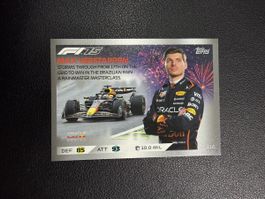 Topps Turbo Attax 2025 Max Verstappen 112