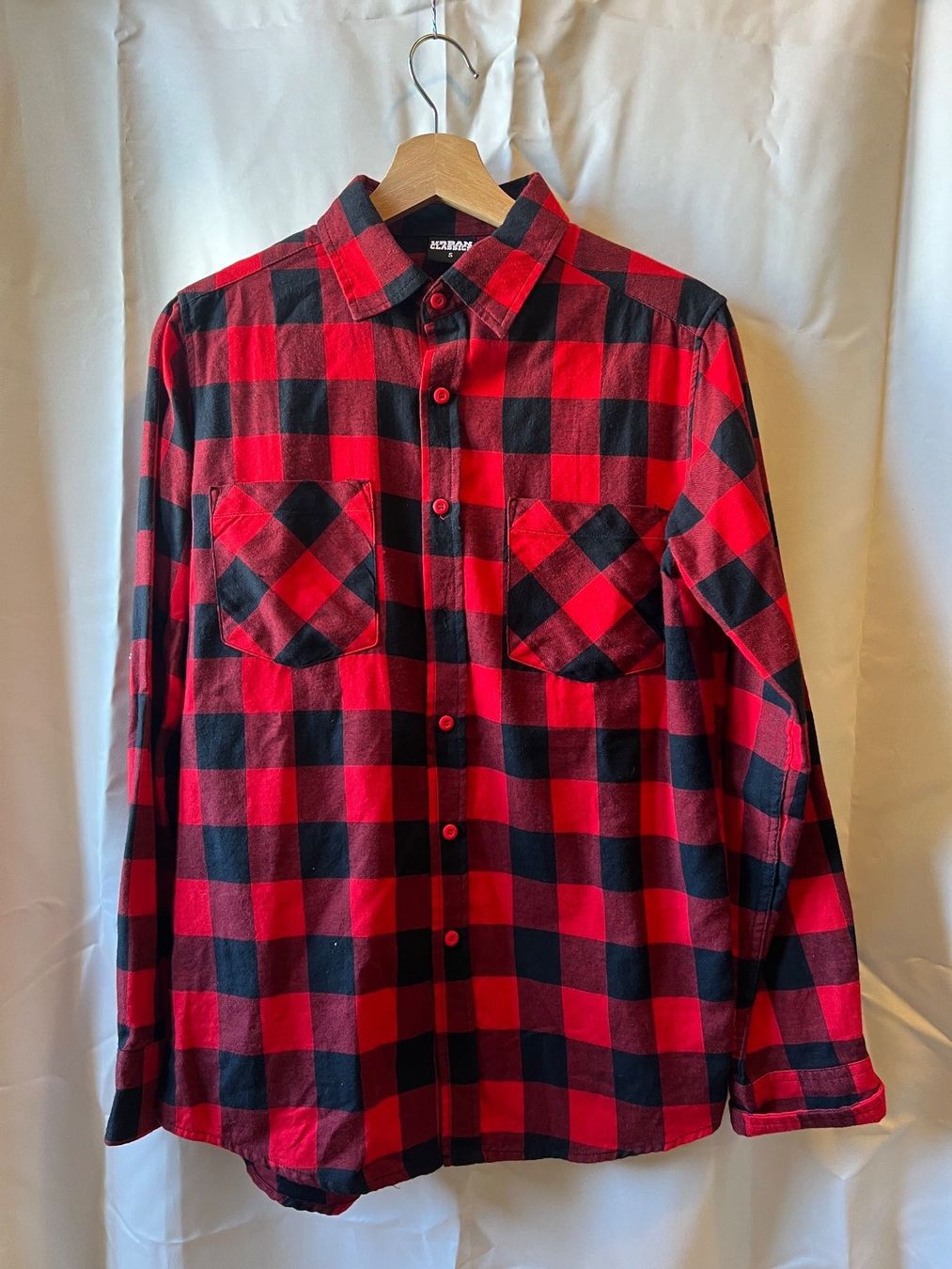 Camicie: Urban Classics Flanellhemd, Grösse S – Usato da Basel venduto da js_fl