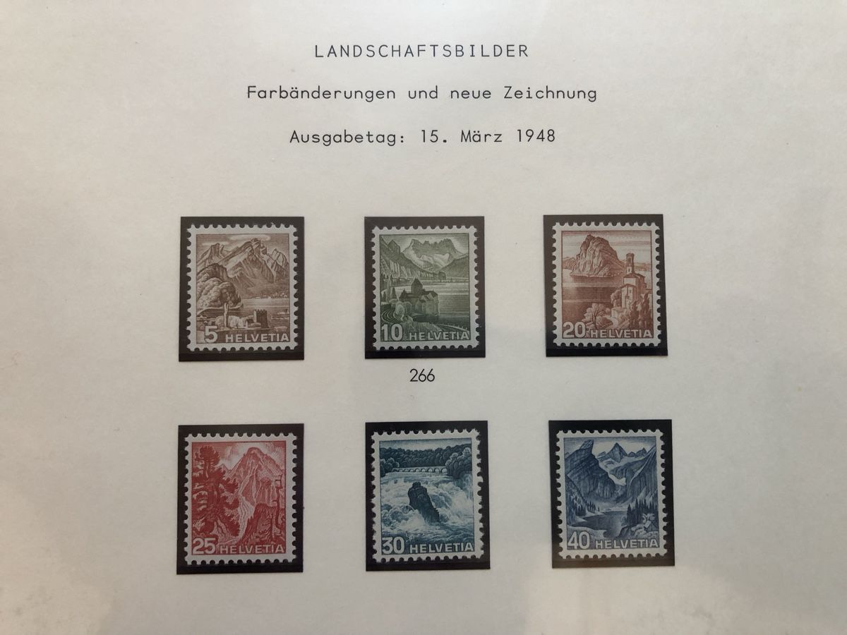Tutti i francobolli: Landschaften 285RM - 279RM plus weiteres … – Nuovo (secondo la descrizione) da Lufingen venduto da Rac0