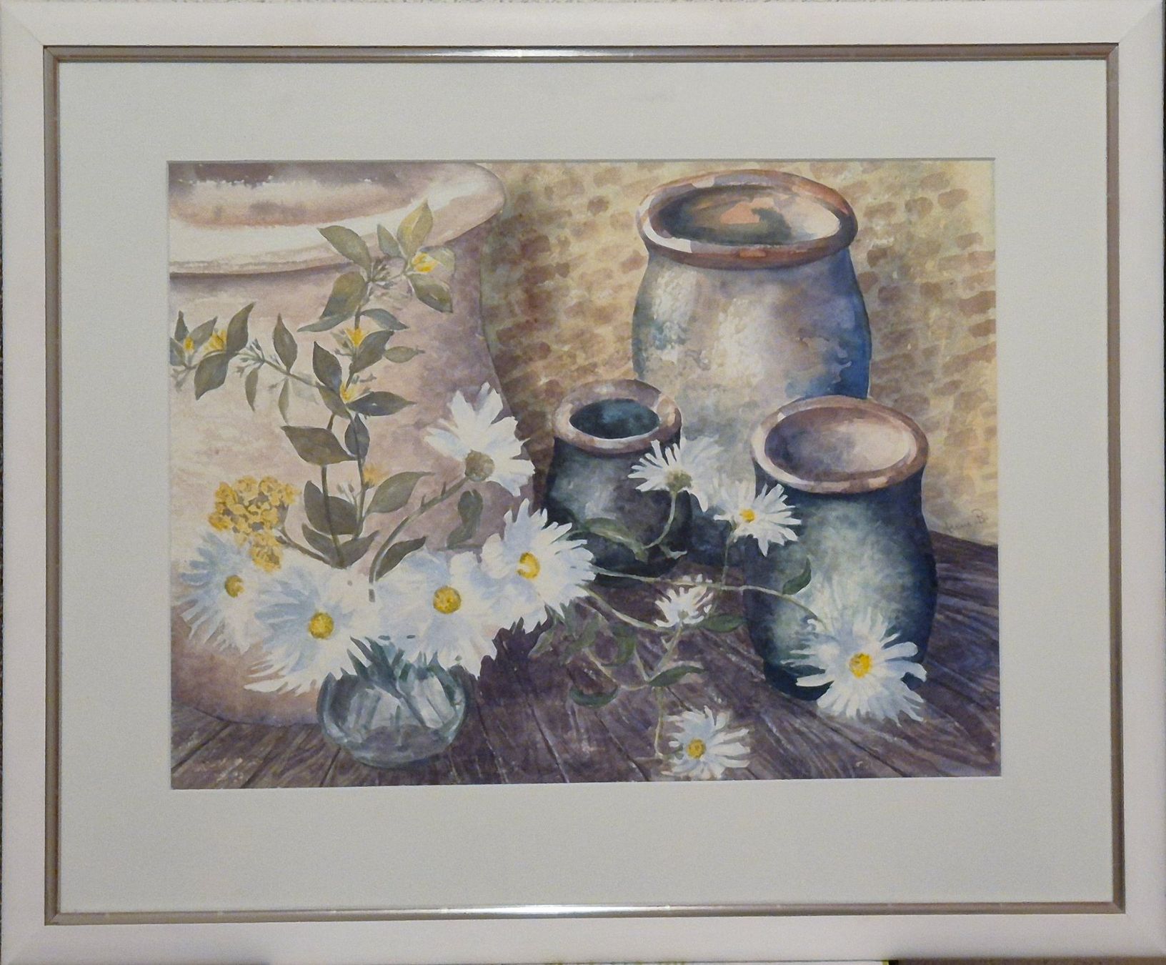 Dipinti: Aquarell-Bild mit Rahmen, 90.5x75.5 cm – Nuovo (secondo la descrizione) da Zürich venduto da Libsy12