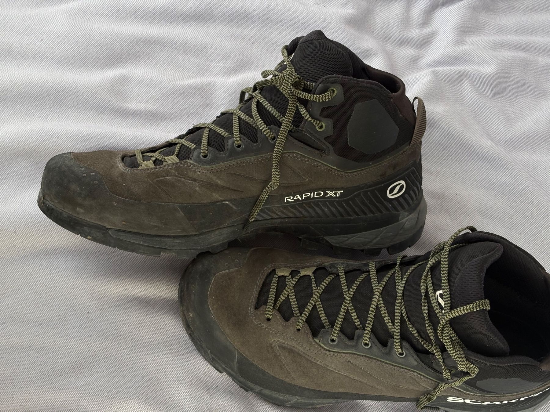 Scarpa Herrenschuhe: Scarpa Rapid XT Mid GTX Gore-Tex Trekkingschuhe Gr. 46 – Gebraucht aus Zürich von Andilost01 2