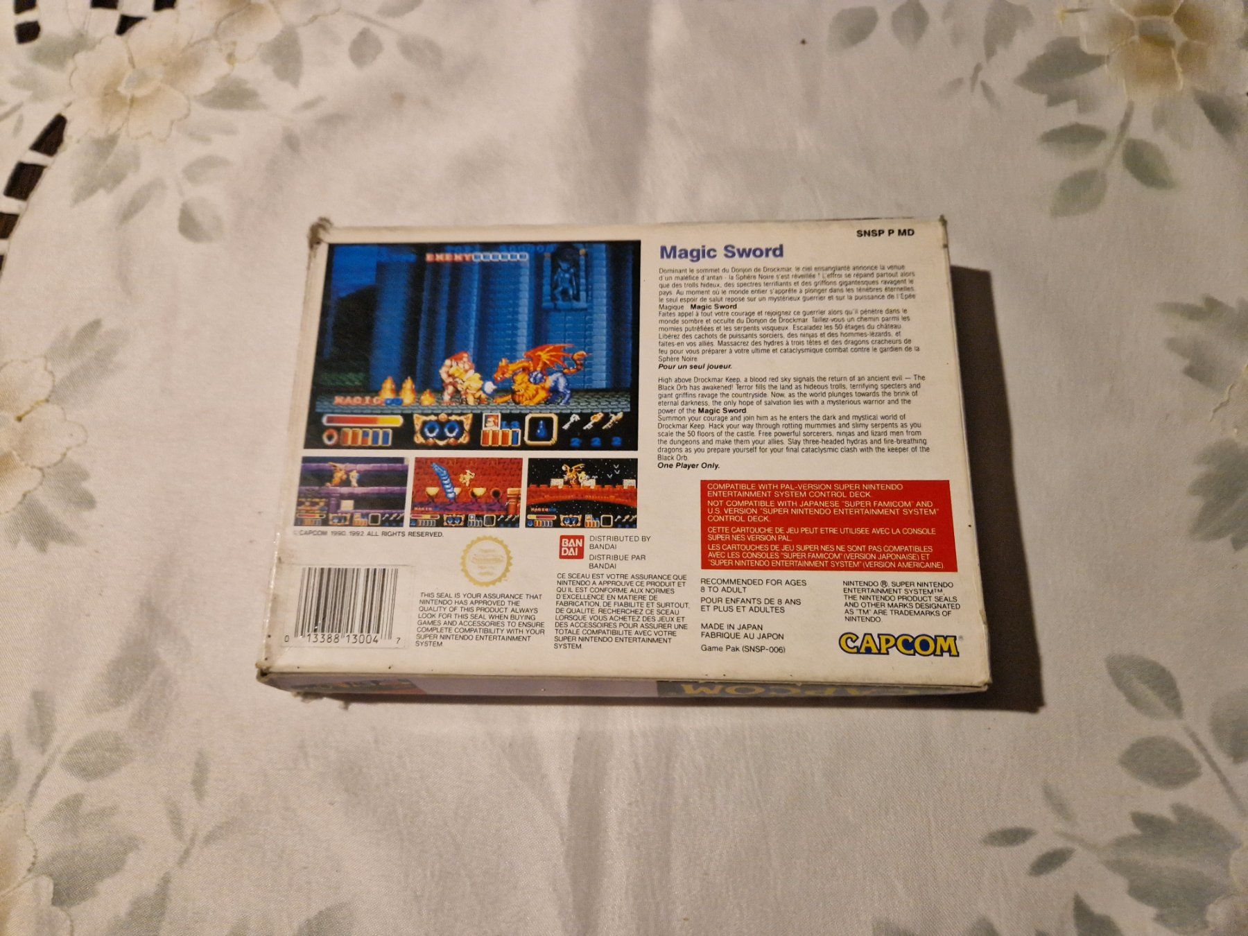 Nintendo Spiele: Magic Sword SNES – Gebraucht aus Windisch von  1