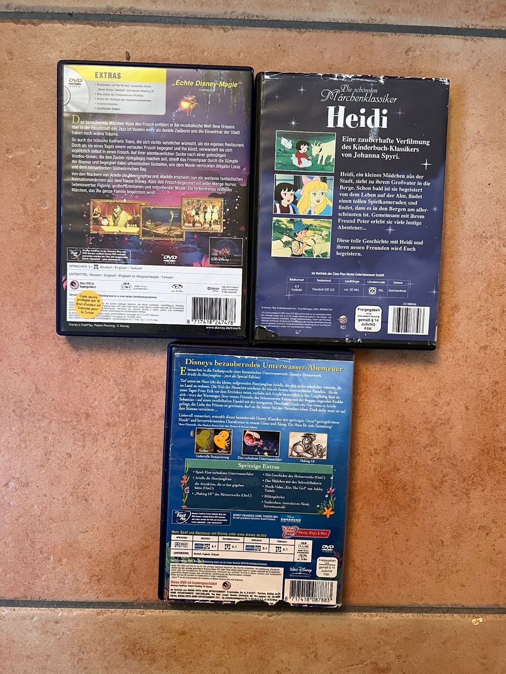Alle DVDs: 3 DVD für Mädchen – Gebraucht aus Schmitten FR von FAJost 1
