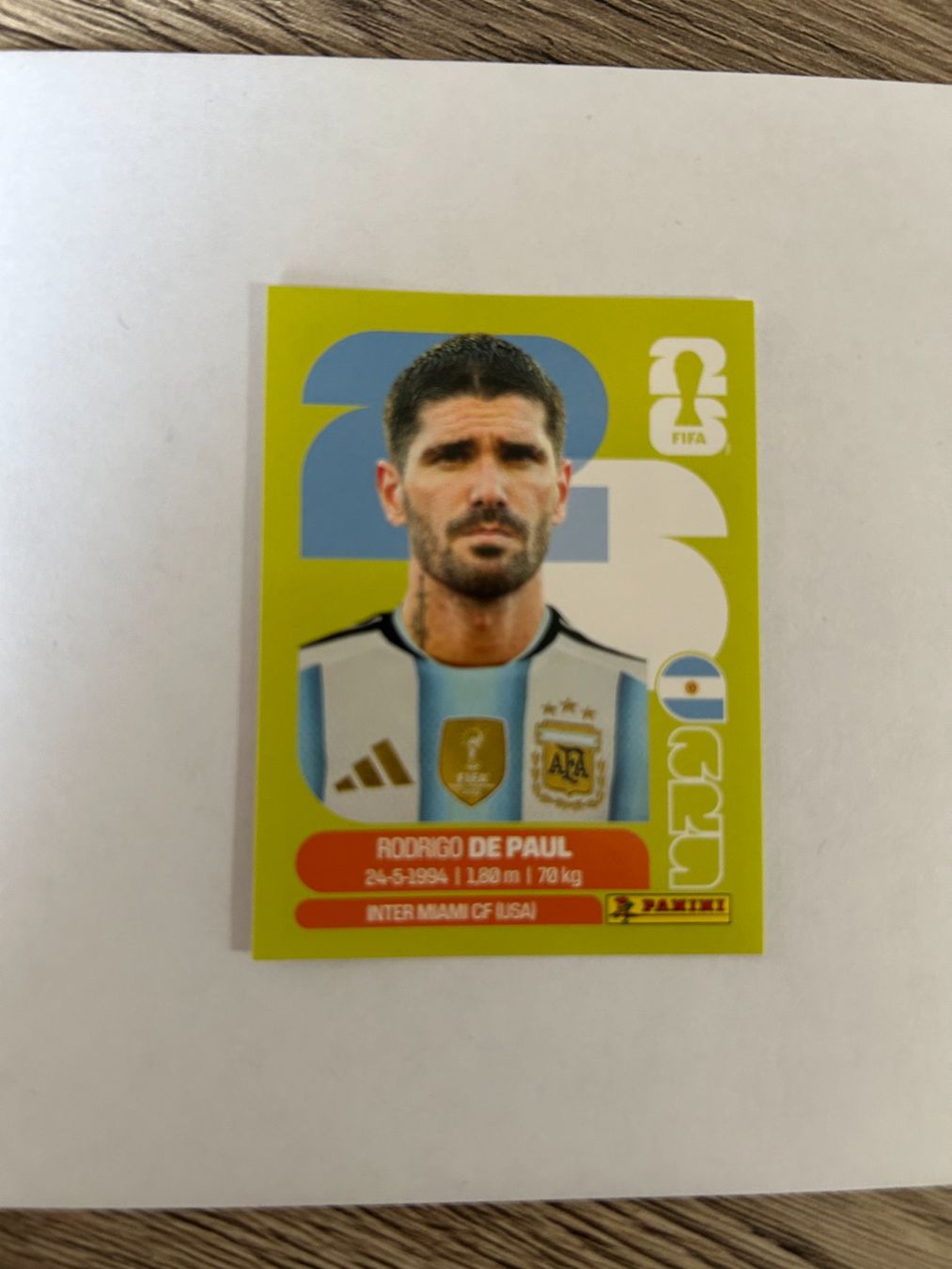 Panini Sammelbilder & Trading cards: Panini FIFA World Cup 2026 - ARG 10 – Gebraucht aus Zumikon von meter03