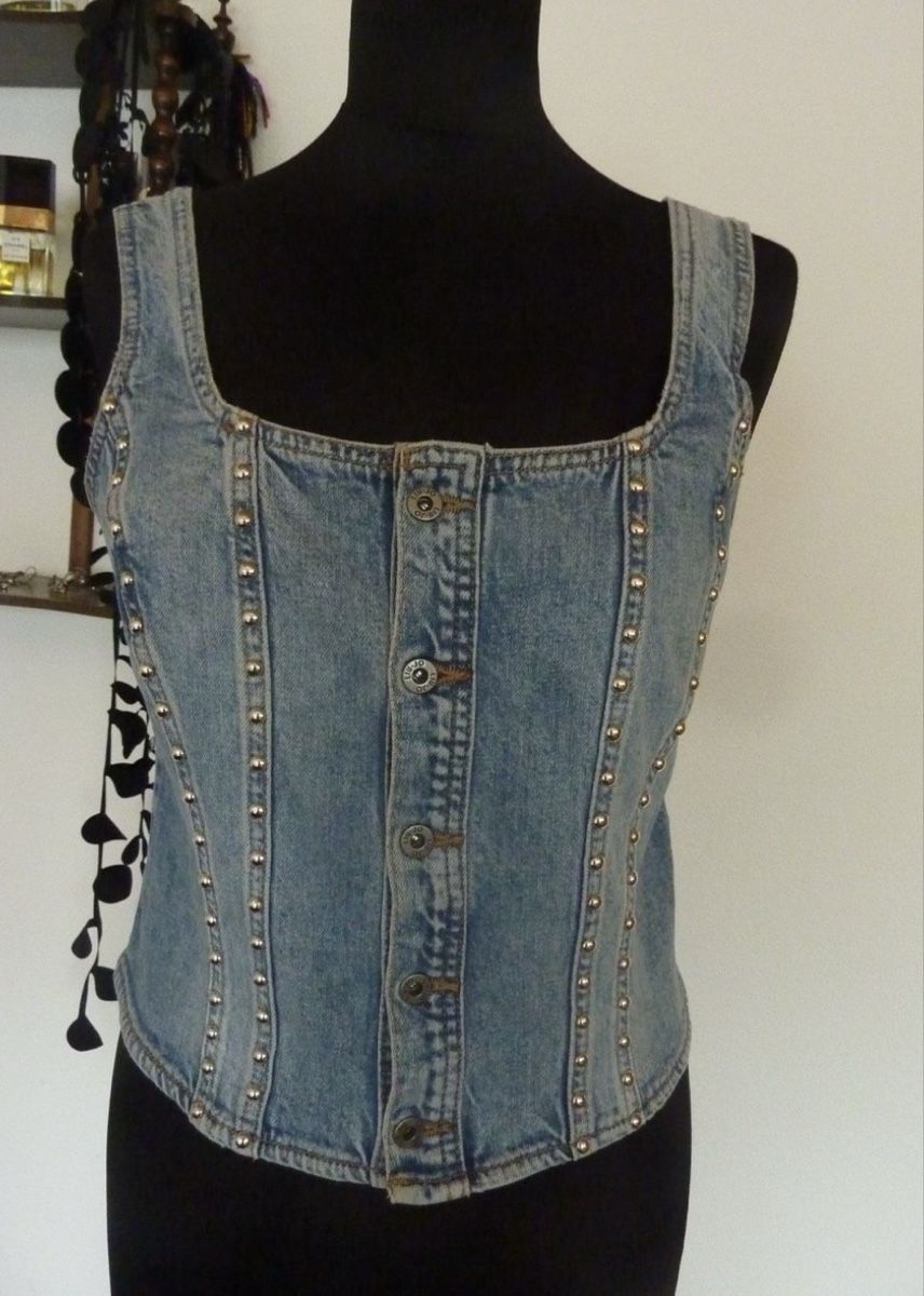 Liu Jo Top: Liu-Jo Denim Oberteil – Usato da Zürich venduto da laribuechel 4