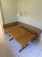 Esstisch Küchentisch mit Eckbank aus Holz