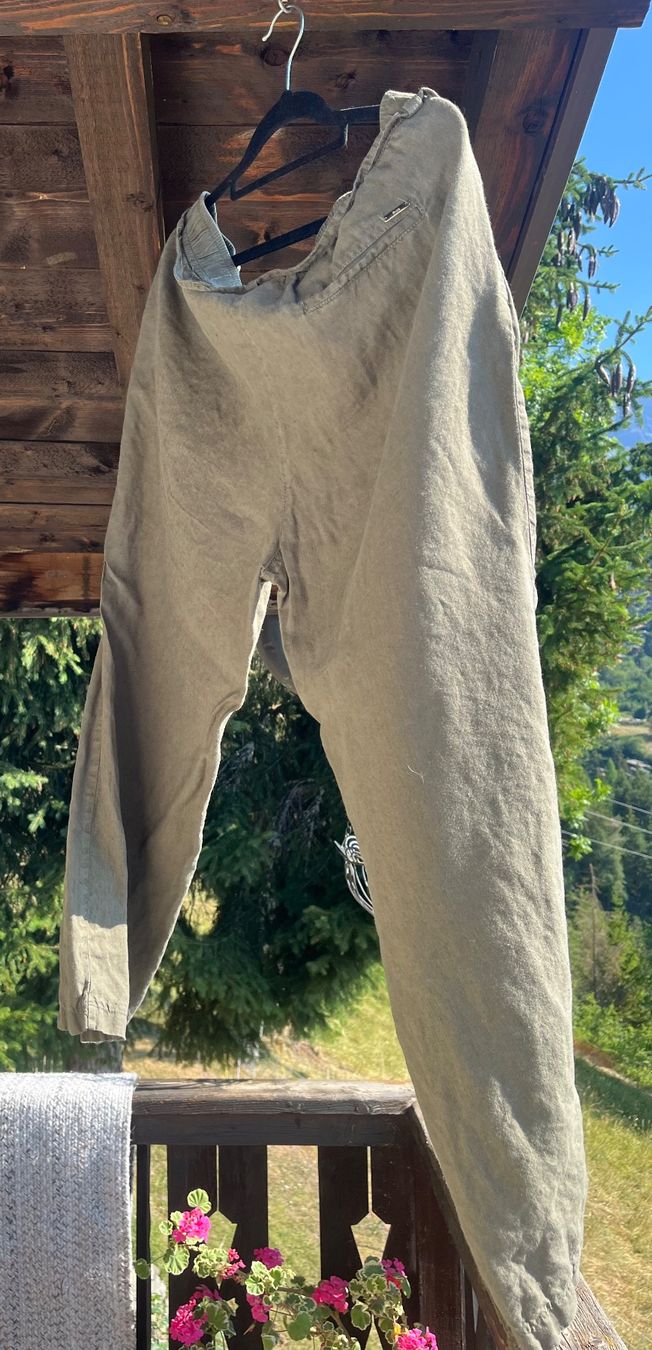 Brax Hosen: Pantalon en lin Brax Gr 42 – Gebraucht aus Ovronnaz von fra_n8h8 4