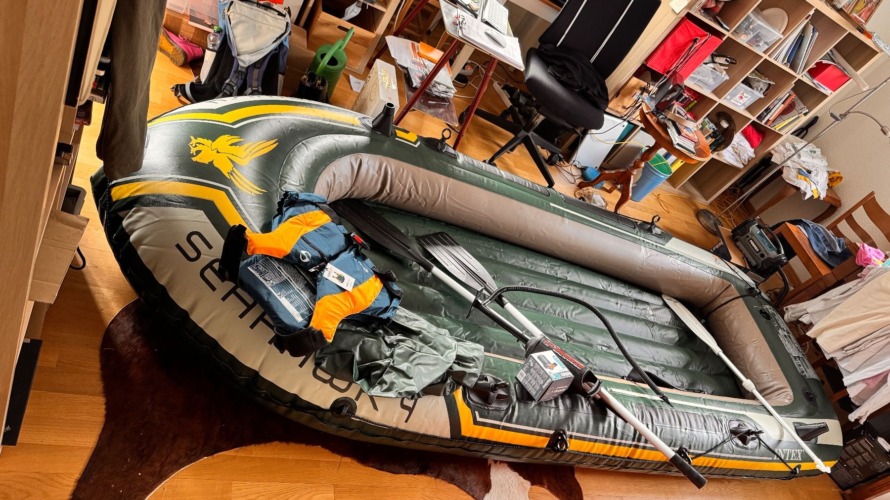 Bateaux: Intex Schlauchboot Seahawks 4 – D'occasion à Aarburg par Layve