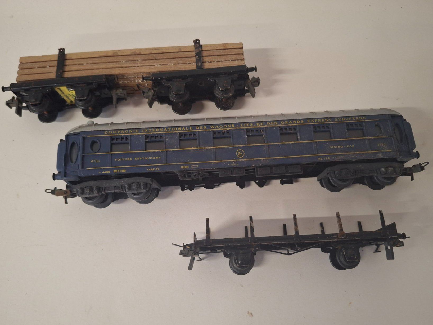 Modellini di ferrovie: Güterwagen Set – Usato da Reichenburg venduto da AK307 3