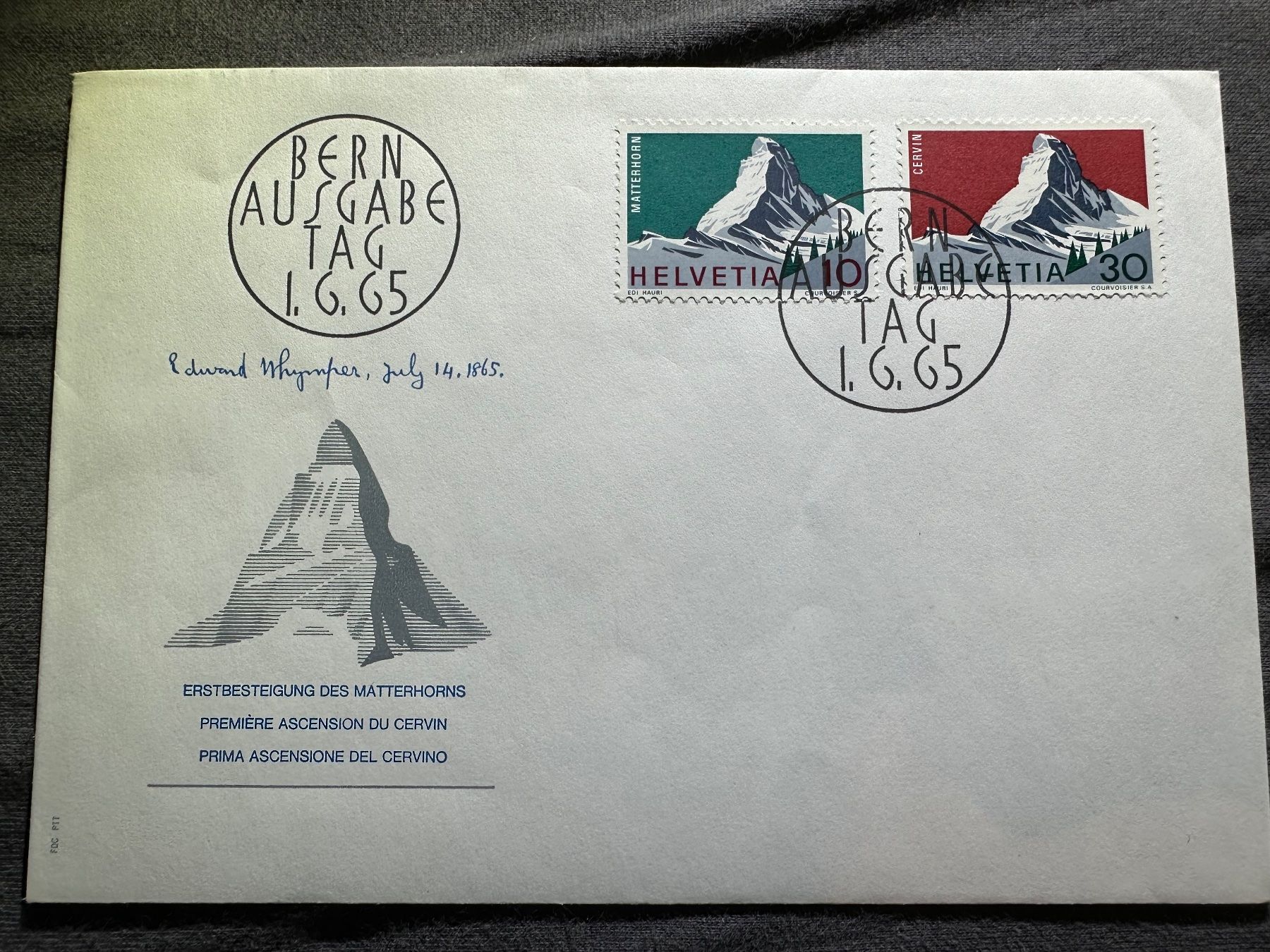 Alle Briefmarken: 1965 FDC Ersttagumschlag – Gebraucht aus Stettfurt von 2442