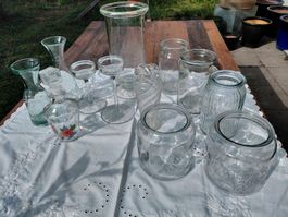 Glasgeschirr diverses 12 stk
