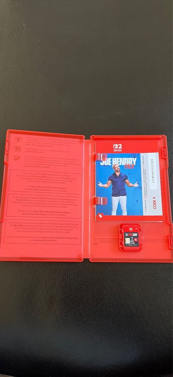 WWE Jeux: WWE 2K26 Nintendo Switch Spiel Code-Karte unbenutzt – Neuf (Voir description) à Wil SG par abi_j9gp 2
