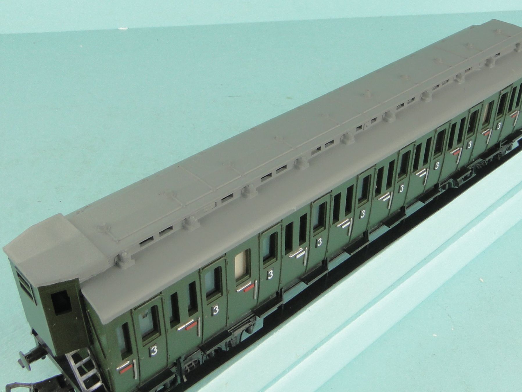 Liliput Modellini di ferrovie: Liliput 290 03 Oldtimer Wagen 3 Klasse – Usato da Bülach venduto da cann11 8