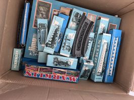 Konvolut Märklin Eisenbahn Zubehör und Gleise Märklin 