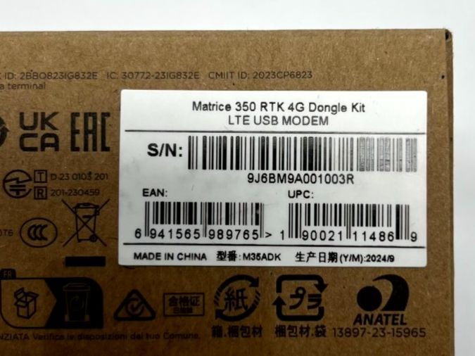 DJI Modellismo RC: DJI M350 RTK 4G Dongle-Kit LTE – Nuovo e nell'imballaggio originale da Herisau venduto da RemoteVisionGmbH 2