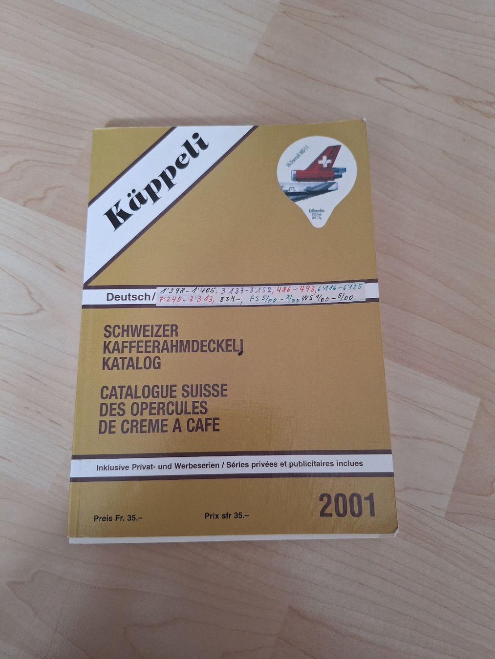 Opercules: Kaffeerahmdeckeli Katalog 2001 – D'occasion à Wanzwil par chlinih93