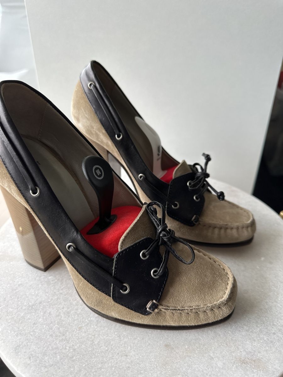 Navyboot Scarpe da donna: Pumps 40 khaki wildleder – Usato da Däniken SO venduto da NBdesign 1