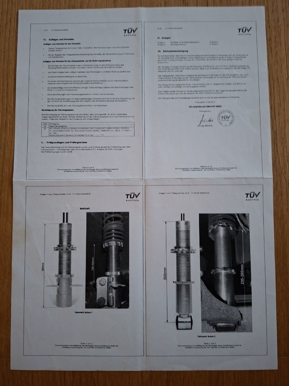 VW Tutti pezzi di ricambio auto: TA Technix Gewindefahrwerk VW Golf 1 – Usato da Grünenmatt venduto da Benu1989 6