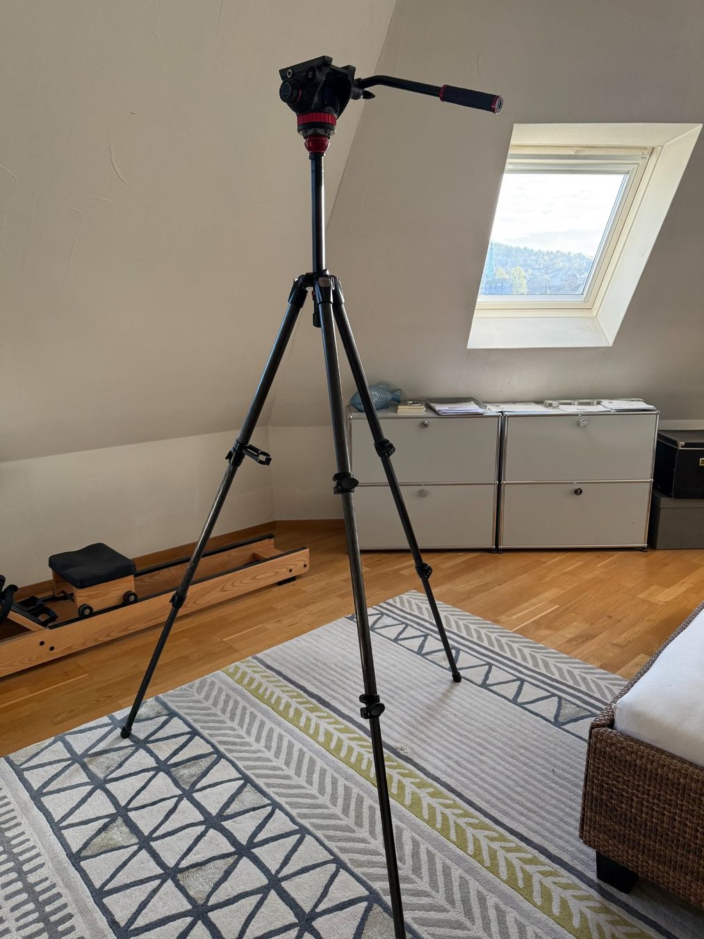 Manfrotto Treppiedi & Teste: Manfrotto-Stativ, 755CX3 – Usato da Zürich venduto da Idats 3