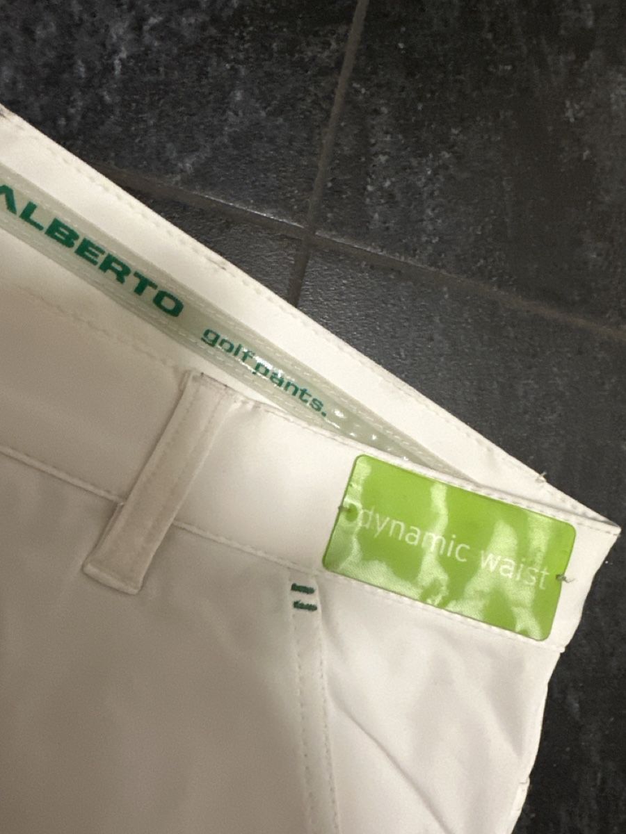 Pantaloni: Golfhose weiss herren – Nuovo (secondo la descrizione) da Däniken SO venduto da NBdesign 1