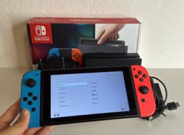 Nintendo Switch Console Red Blue - Great Condition!