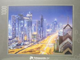 Fotopuzzel 19 City bei Nacht 1000