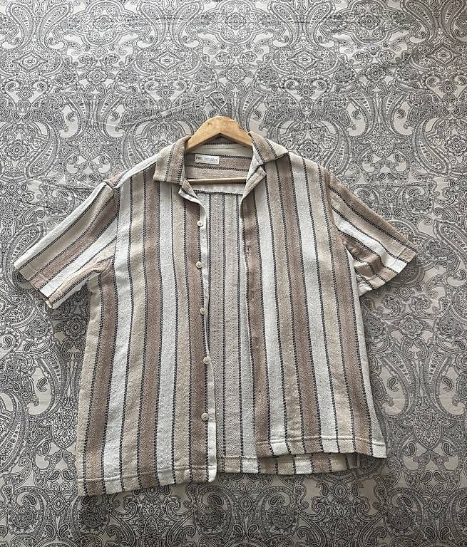 Camicie: Gestreiftes Hemd Zara, Kurzarm Gr: S – Nuovo e nell'imballaggio originale da Dübendorf venduto da trustedpicks 1