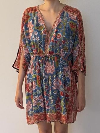 Bohemian Sommerkleid Grösse S