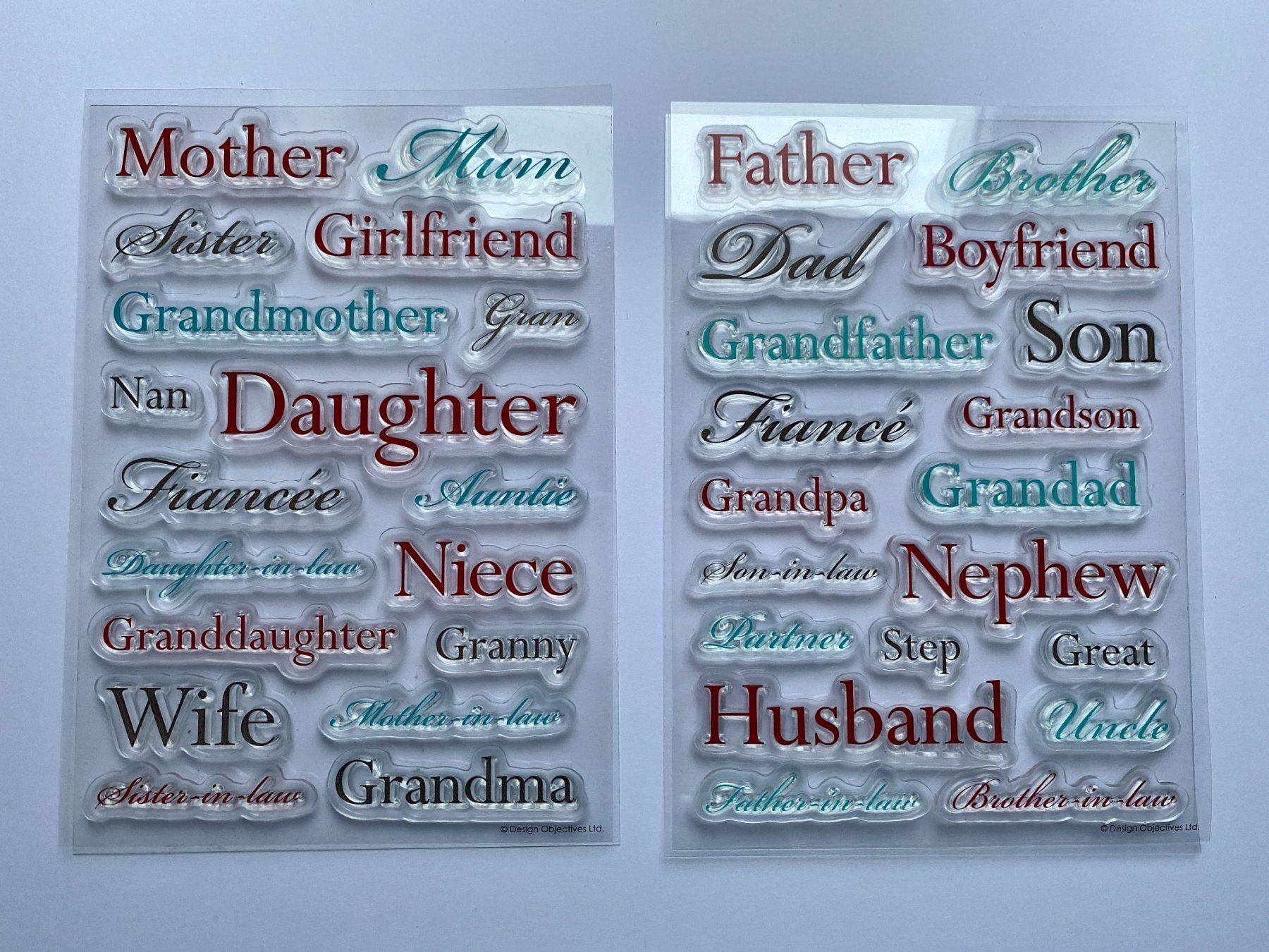 Stempel: 2 Clear Stamps for Paper Crafting – Neu (gemäss Beschreibung) aus Dietlikon von Kitaa