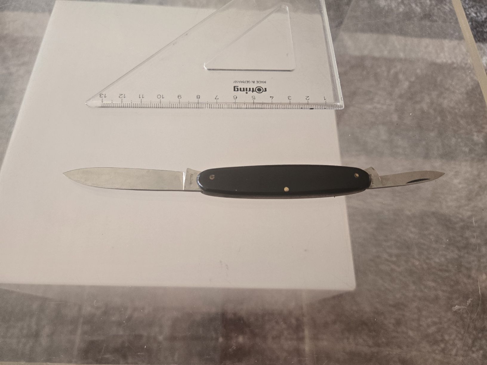 Solingen Taschenmesser: ⚫ Taschenmesser Lutz Solingen – "W. u. E. Worn" – Gebraucht aus Bussigny von Kfdlt 2