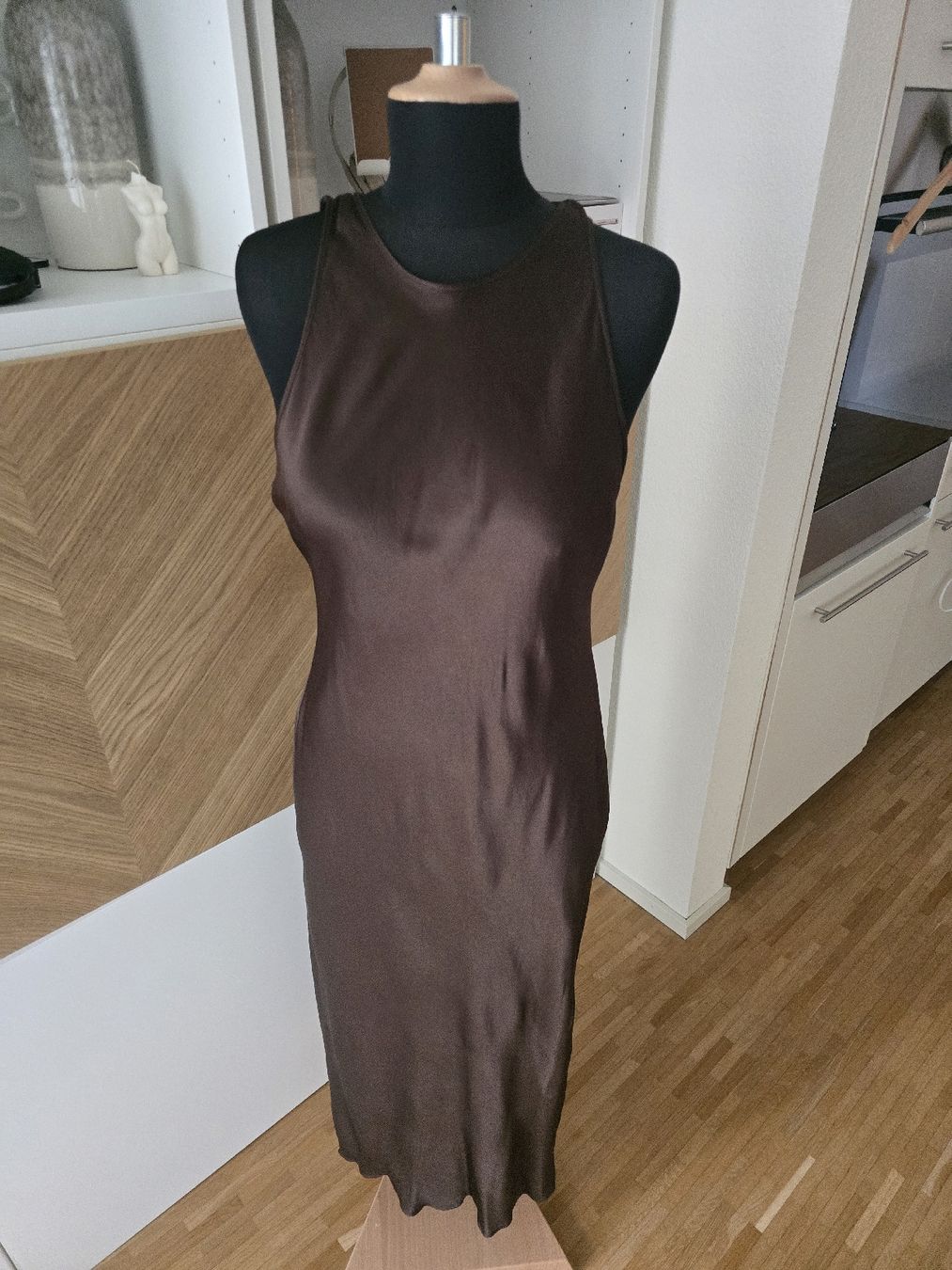 Vestiti: Rails Braunes Satin Kleid – Nuovo (secondo la descrizione) da Zürich venduto da ale_bg2x