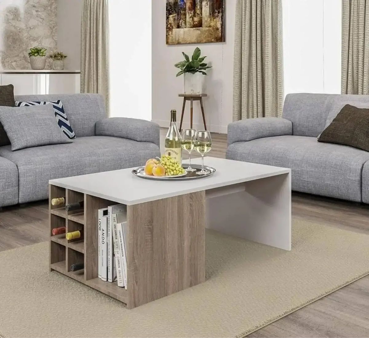 Tavoli: Coffee Table with Wine Storage – Usato da Zürich venduto da viccr 2