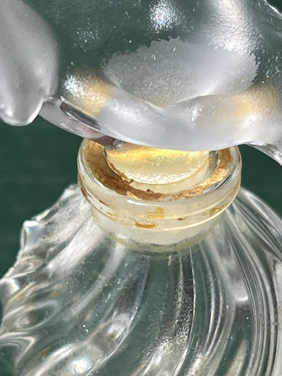 Lalique Bicchieri: Lalique Vogel Figur und Flakon – Usato da Otelfingen venduto da Yossi-68 7