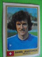Euro Football 1976 " Daniel Jeandupeux " 122 ,très bon état