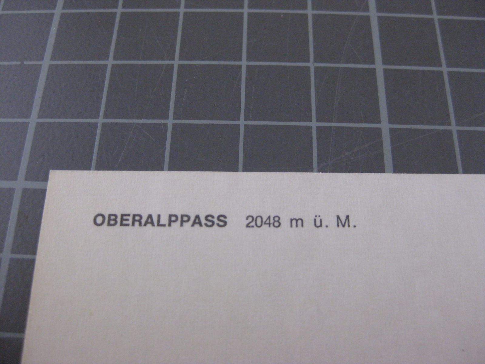 Cartoline postali: AK Oberalp Passhöhe mit Zug – Usato da Malters venduto da Marosko 2