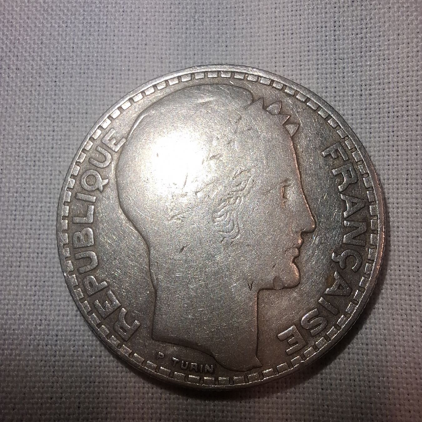 Alle Münzen: 20 Francs 1933 Frankreich – Gebraucht aus Nürensdorf von DANG3REUX 6