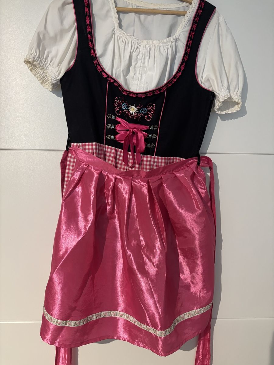 Vestiti: Dirndl Stockerpoint pink kariert Grösse 40 – Nuovo (secondo la descrizione) da Rorschach venduto da lusc1992 1