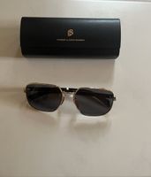 Sonnenbrille David Beckham neu mit Etui goldfarben