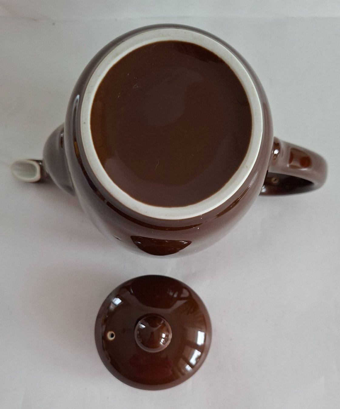 Rössler Caraffe: Schöner Rössler Vintage Look Tee oder Kaffeekrug braun Retro – Usato da Opfikon venduto da Diversamente 8