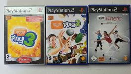 EYE TOY – PS2 – MIT KAMERA / AVEC CAMERA