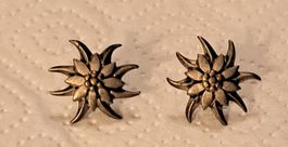 Boucle d oreille edelweiss 925