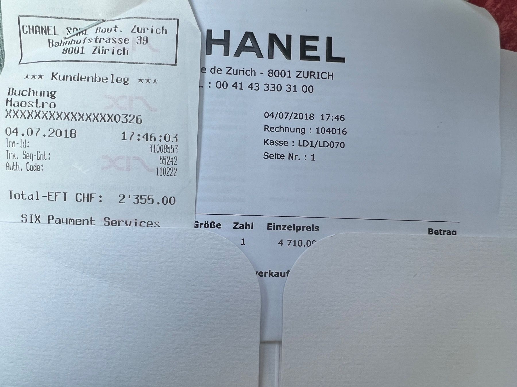 Chanel Giacche: Jacke Chanel Gr: 36/38 – Nuovo (secondo la descrizione) da Zumikon venduto da DamenFashionShop 9