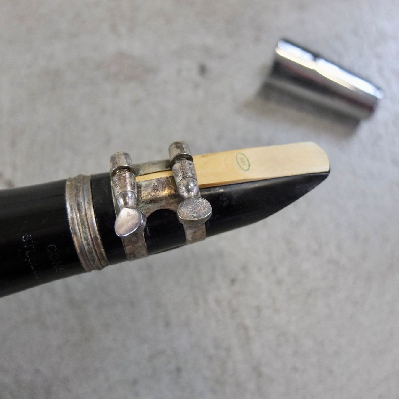 Strumenti musicali: Alte Ebonit Klarinette, Modell Console – Usato da Basel venduto da Brocki-auf-dem-Wolf 4