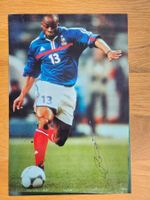 Habdsigniertes Silvain Wiltord Photo Frankreich