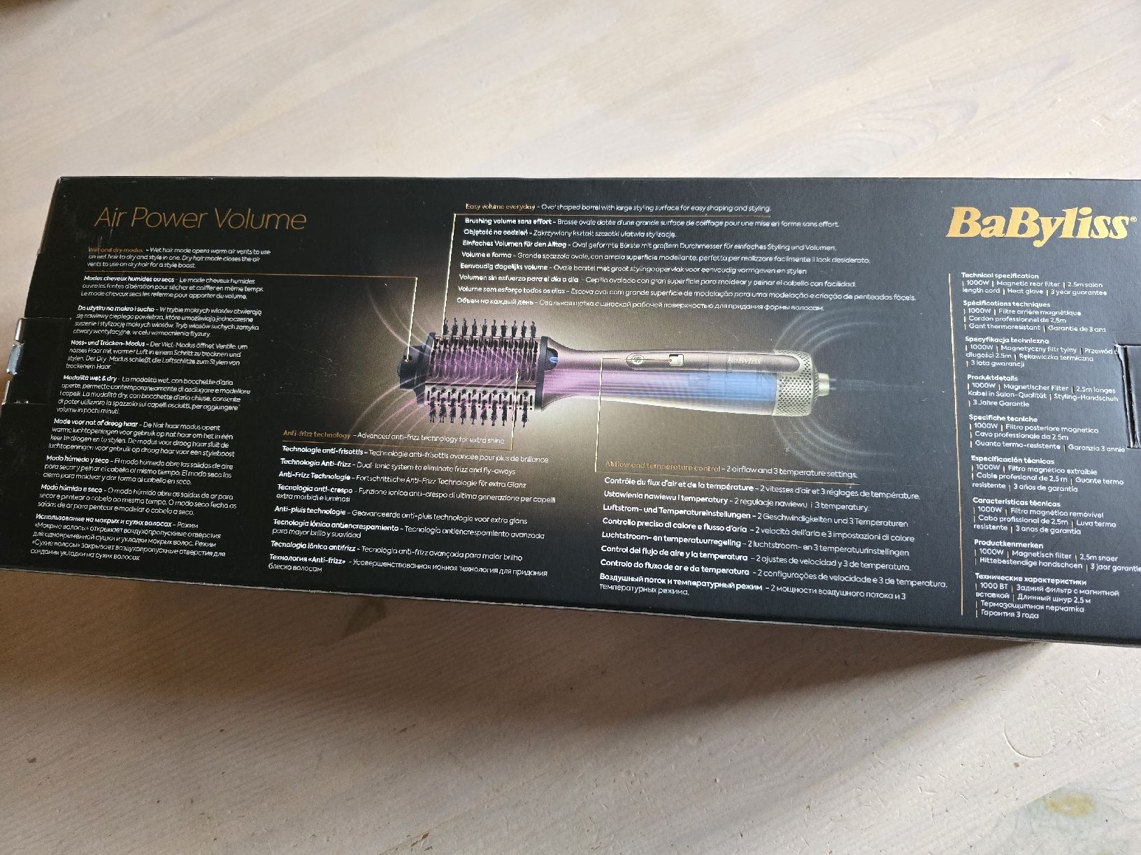 BaByliss Asciugacapelli: Volumenbürste von Babyliss. Nass oder Trocken. – Usato da Bad Zurzach venduto da bin-da 2