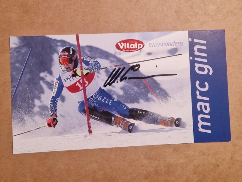 Autographes: Marc Gini - handsigniert – D'occasion à Menziken par Autogramme
