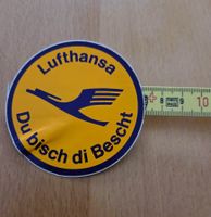 FLUGZEUG / LUFTHANSA  - AUFKLEBER - ABZIEHBILDLI