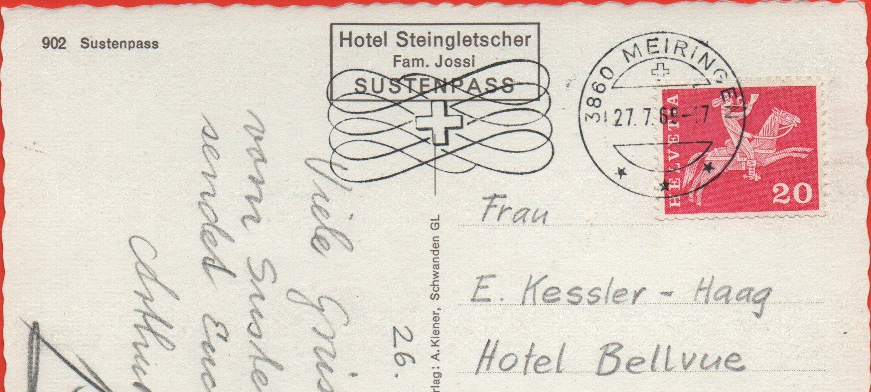 Cartoline postali: SUSTENPASS – Usato da Jona venduto da philajona 1