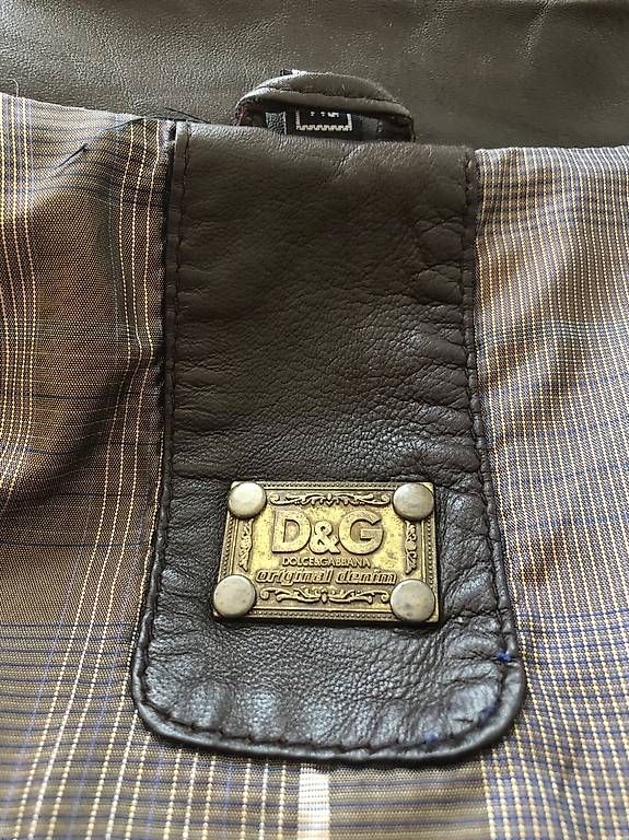 Vestes: Dolce & Gabbana Lederjacke, XL – D'occasion à Zürich par Cds10 2