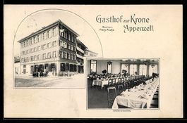 Appenzell, Gasthof zur Krone, Bes. Franz